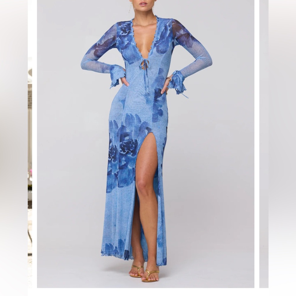 Resa Lennon maxi in indigo